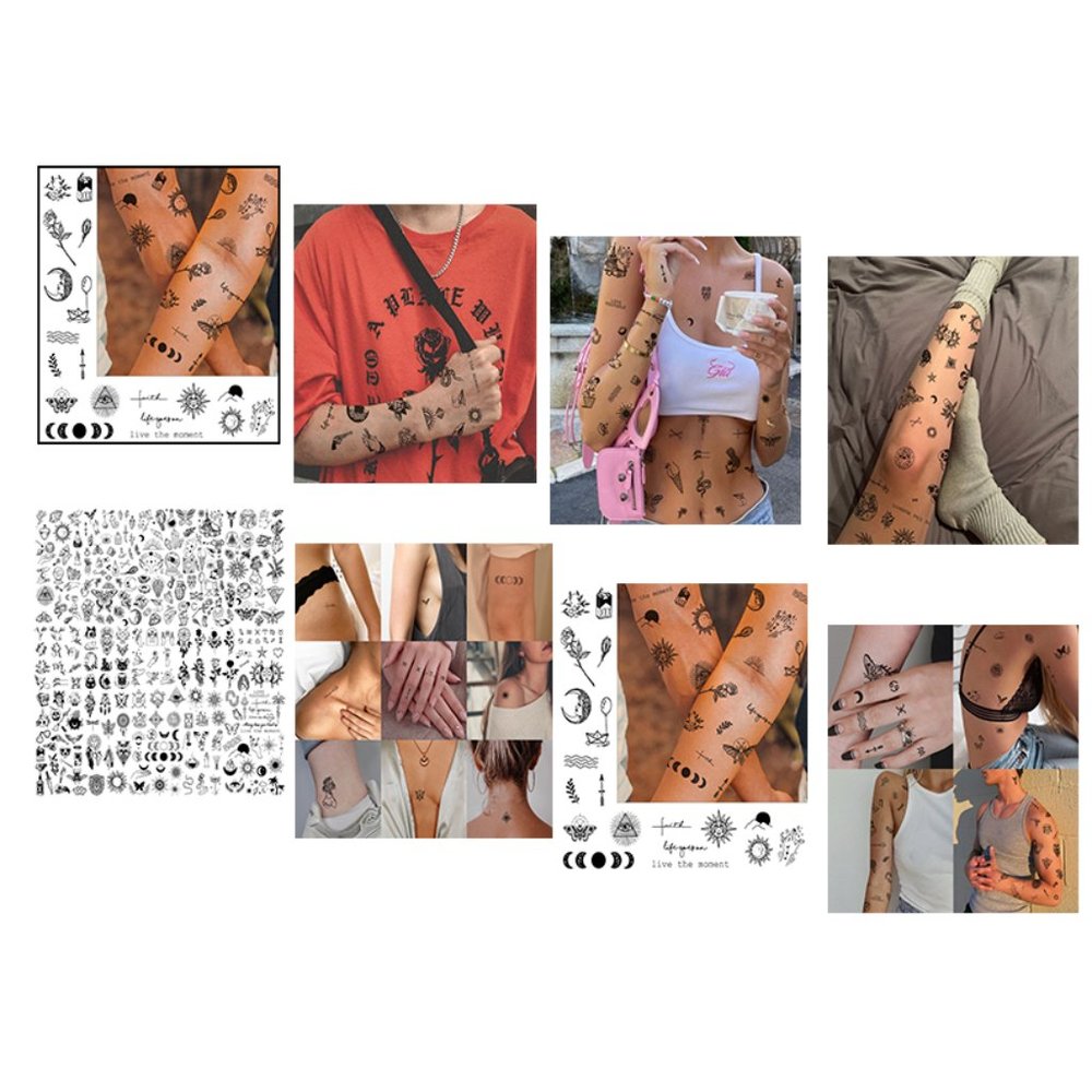 Realistic Tiny Tattoos, tatoo sticker